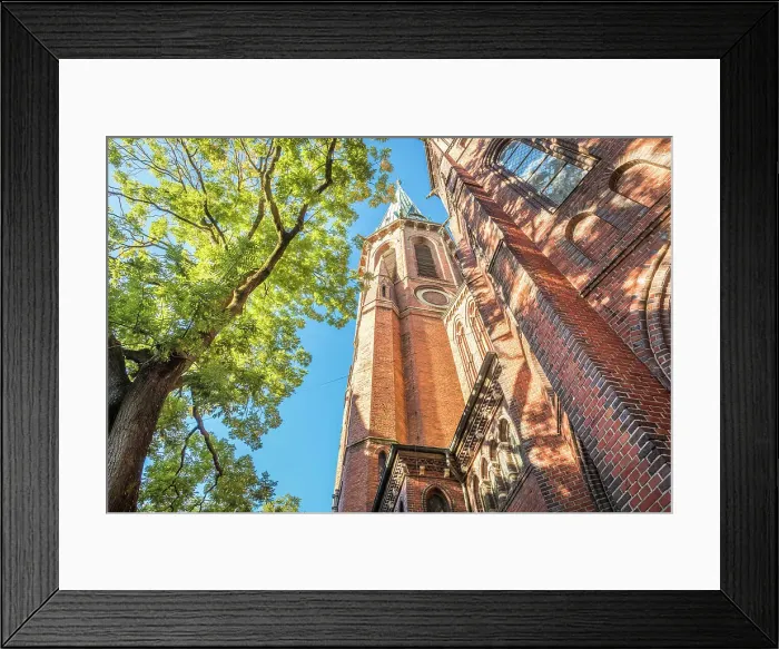 Framed Print : St. Lamberti Church, Oldenburg, Oldenburger Land, Lower Saxony, Germany Framed Print : St. Lamberti Church, Oldenburg, Oldenburger Land, Lower Saxony, Germany
