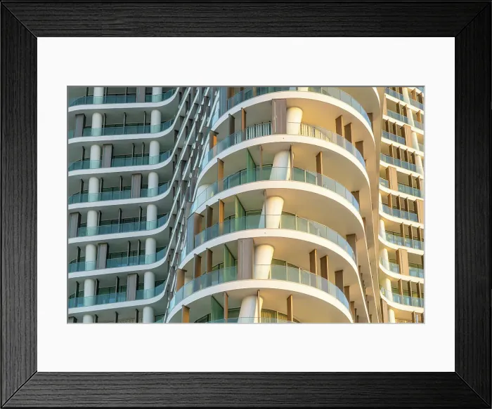 Framed Print : The East Tower, Ayia Napa Marina, Ayia Napa, Cyprus