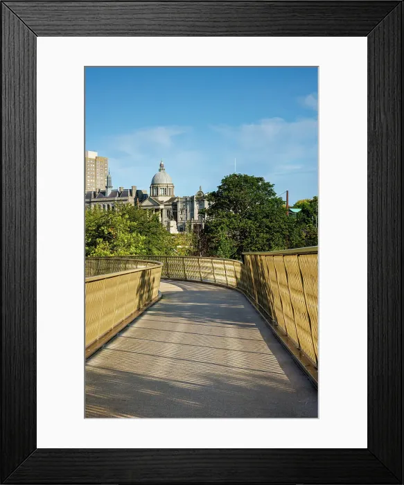 Framed Print : View of Aberdeen library from Union Square, Aberdeen, Scotland, UK Framed Print : View of Aberdeen library from Union Square, Aberdeen, Scotland, UK