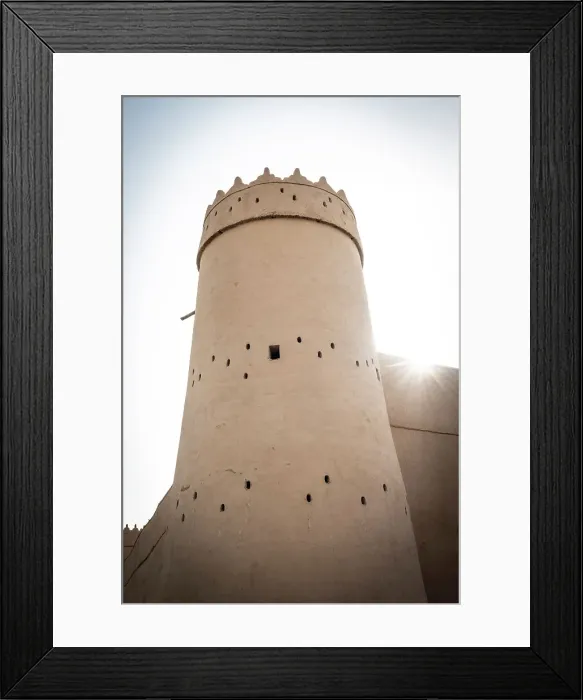 Framed Print : Masmak Fort, Riyadh, Saudi Arabia