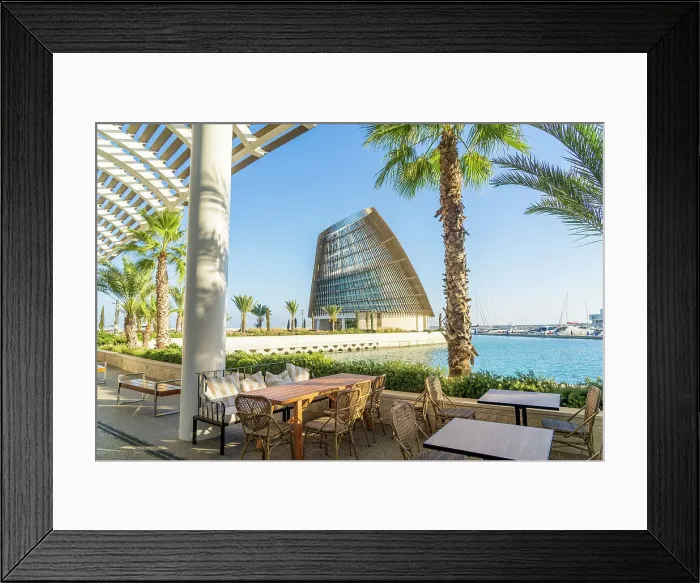 Framed Print : The Event Centre, Ayia Napa Marina, Ayia Napa, Cyprus Framed Print : The Event Centre, Ayia Napa Marina, Ayia Napa, Cyprus
