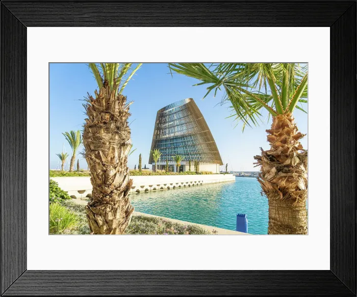 Framed Print : The Event Centre, Ayia Napa Marina, Ayia Napa, Cyprus