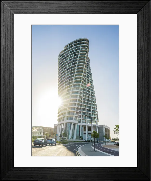 Framed Print : The East Tower, Ayia Napa Marina, Ayia Napa, Cyprus Framed Print : The East Tower, Ayia Napa Marina, Ayia Napa, Cyprus