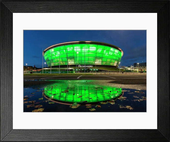 Framed Print : OVO Hydro Stadium, Glasgow, Scotland Framed Print : OVO Hydro Stadium, Glasgow, Scotland