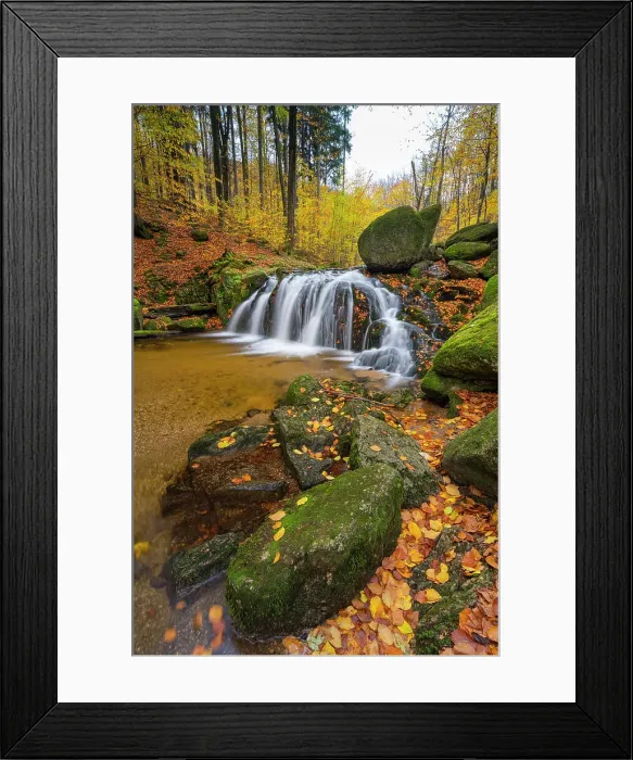 Framed Print : Waterfall on Bily Stolpich river near Ferdinandov, Ancient and Primeval Beech Forests of the Carpathians and Other Regions of Europe, UNESCO, Hejnice, Liberec District, Liberec Region, Czech Republic Framed Print : Waterfall on Bily Stolpich river near Ferdinandov, Ancient and Primeval Beech Forests of the Carpathians and Other Regions of Europe, UNESCO, Hejnice, Liberec District, Liberec Region, Czech Republic