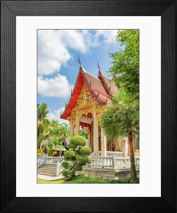 Framed Print : Chaithararam Temple also known as Wat Chalong, Chalong, Phuket, Thailand Framed Print : Chaithararam Temple also known as Wat Chalong, Chalong, Phuket, Thailand