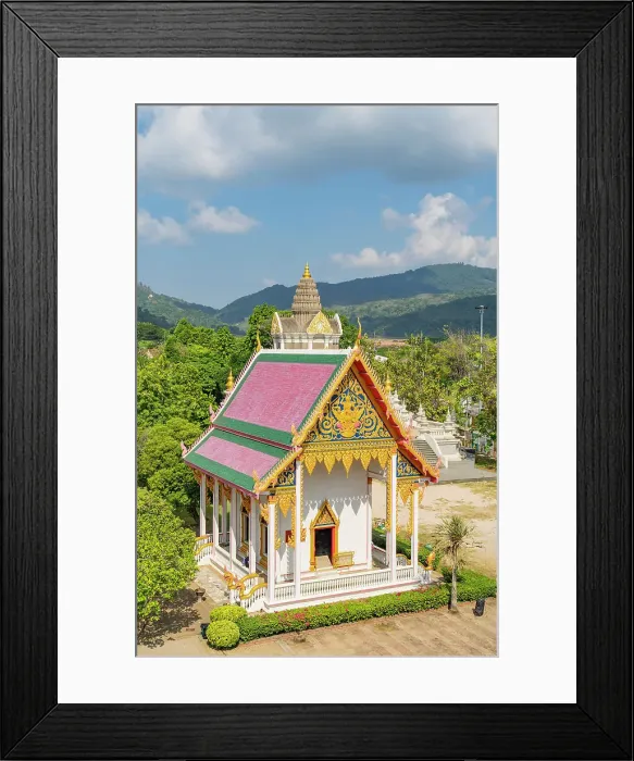 Framed Print : Chaithararam Temple also known as Wat Chalong, Chalong, Phuket, Thailand Framed Print : Chaithararam Temple also known as Wat Chalong, Chalong, Phuket, Thailand