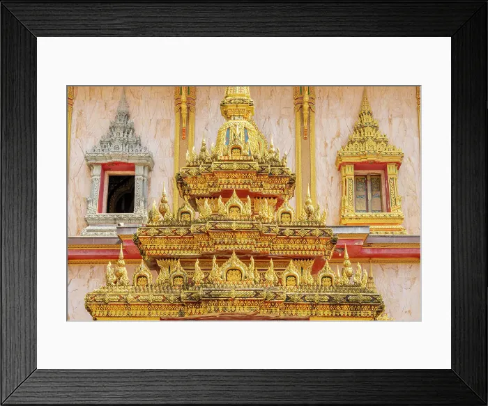 Framed Print : Chaithararam Temple also known as Wat Chalong, Chalong, Phuket, Thailand Framed Print : Chaithararam Temple also known as Wat Chalong, Chalong, Phuket, Thailand