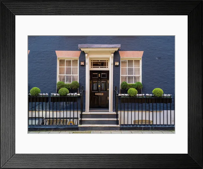 Framed Print : Facade, Mayfair, London, England, Uk Framed Print : Facade, Mayfair, London, England, Uk