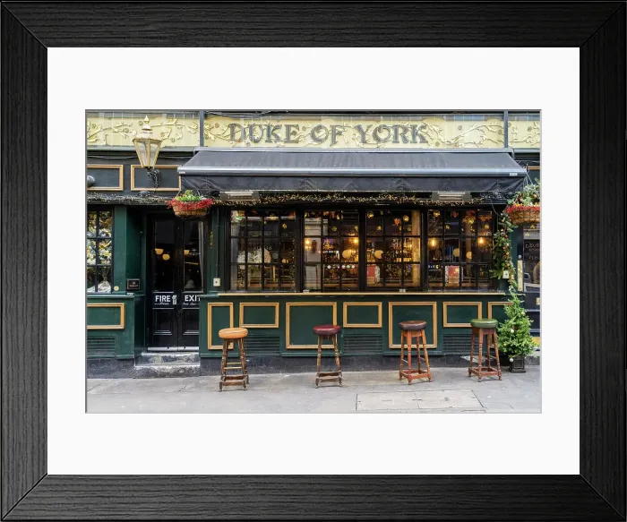 Framed Print : Duke of York pub, Mayfair, London, England, Uk Framed Print : Duke of York pub, Mayfair, London, England, Uk