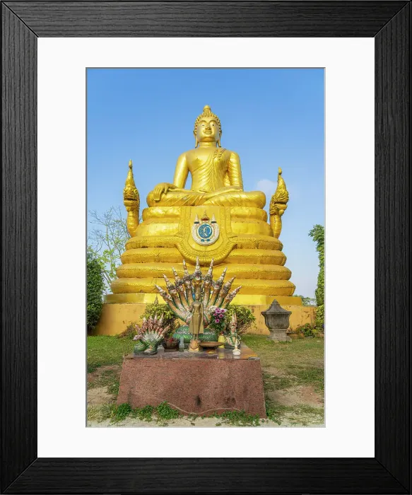 Framed Print : A Golden Buddha at the The Big Buddha complex, Phuket, Thailand Framed Print : A Golden Buddha at the The Big Buddha complex, Phuket, Thailand