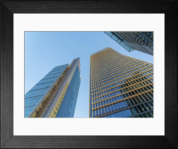 Framed Print : 100 Bishopsgate, City of London, London, England, Uk