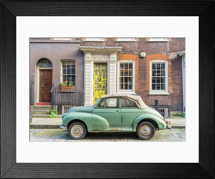 Framed Print : Facade, Shoreditch, London, England, UK Framed Print : Facade, Shoreditch, London, England, UK
