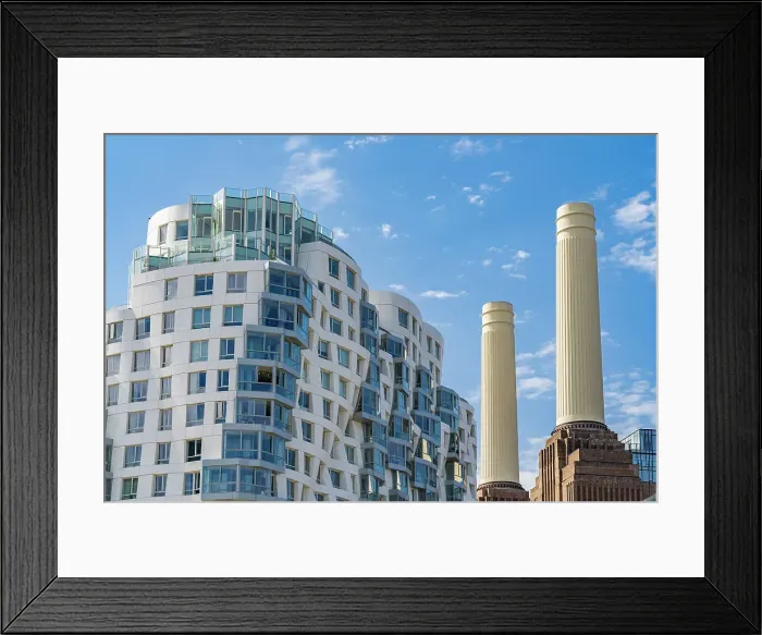 Framed Print : Battersea Power Station, Battersea, London, England, UK Framed Print : Battersea Power Station, Battersea, London, England, UK