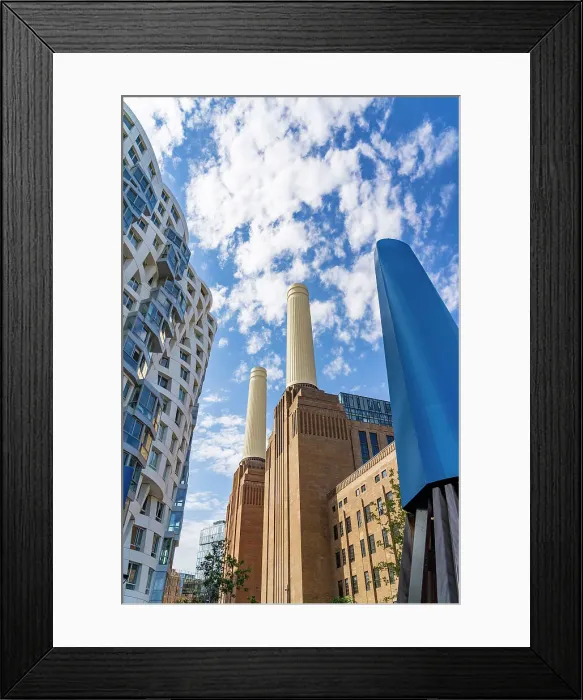 Framed Print : Battersea Power Station, Battersea, London, England, UK Framed Print : Battersea Power Station, Battersea, London, England, UK