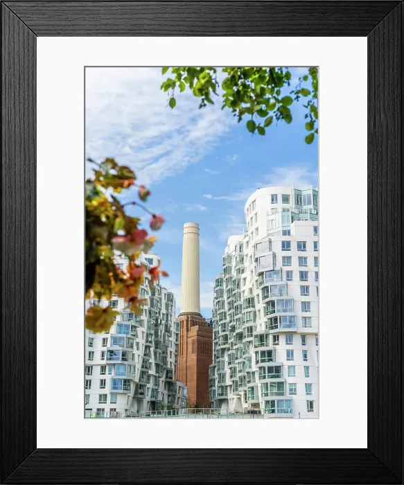 Framed Print : Battersea Power Station, Battersea, London, England, UK