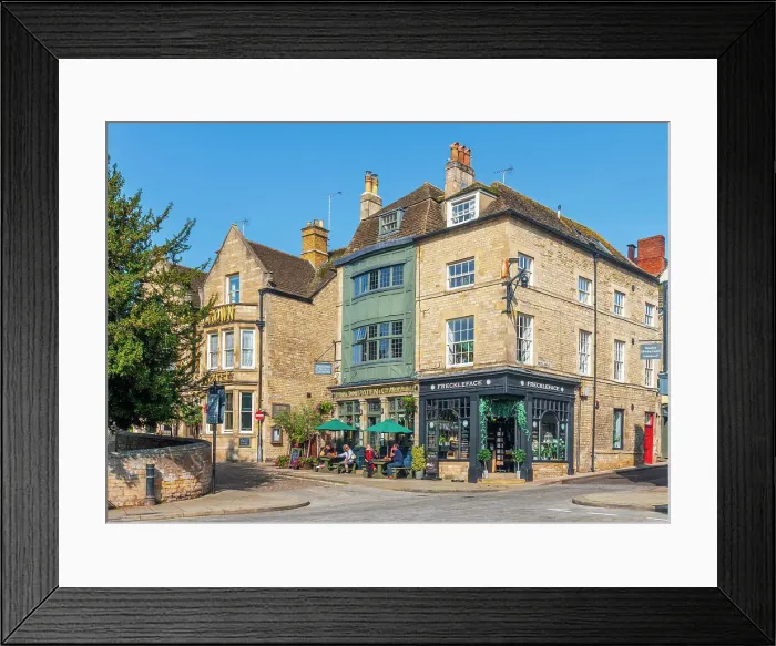 Framed Print : UK, England, Lincolnshire, Stamford, All Saints Place Framed Print : UK, England, Lincolnshire, Stamford, All Saints Place