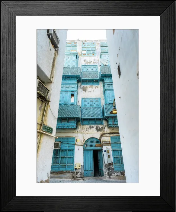 Framed Print : Al-Balad (historic old town), UNESCO World Heritage Site, Jeddah, Makkah Province, Saudi Arabia Framed Print : Al-Balad (historic old town), UNESCO World Heritage Site, Jeddah, Makkah Province, Saudi Arabia