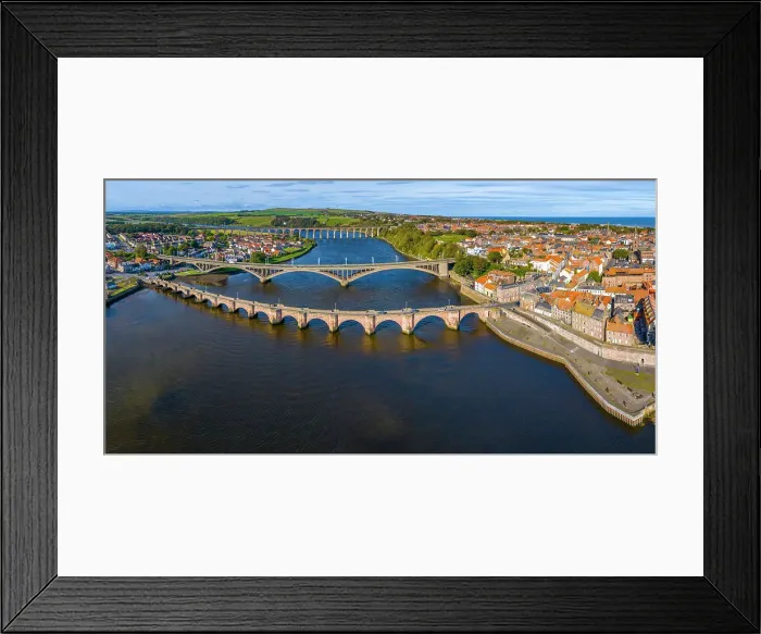 Framed Print : UK, England, Northumberland, Berwick-upon-Tweed, River Tweed Framed Print : UK, England, Northumberland, Berwick-upon-Tweed, River Tweed
