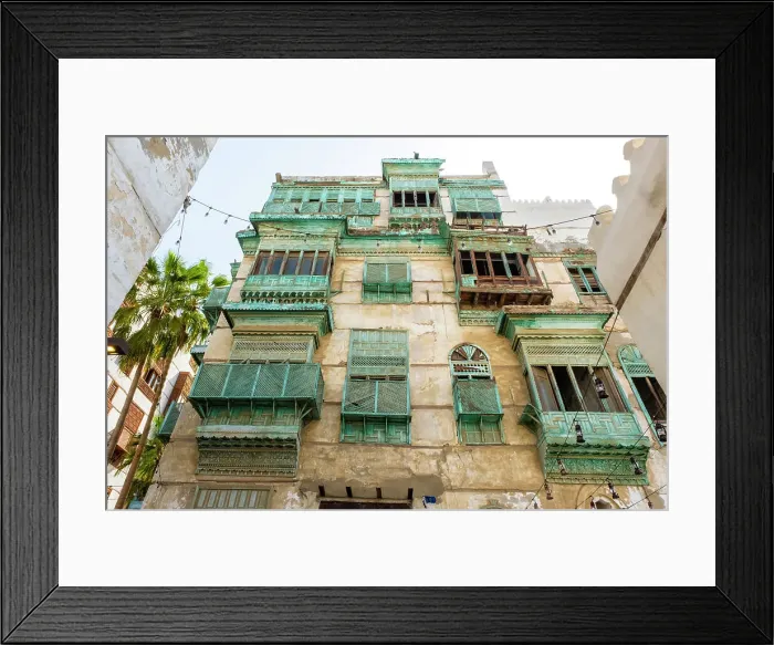 Framed Print : Al-Balad (historic old town), UNESCO World Heritage Site, Jeddah, Makkah Province, Saudi Arabia Framed Print : Al-Balad (historic old town), UNESCO World Heritage Site, Jeddah, Makkah Province, Saudi Arabia