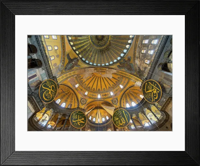 Framed Print : Interior of Hagia Sophia Mosque, Sultanahmet, UNESCO, Fatih District, Istanbul Province, Turkey Framed Print : Interior of Hagia Sophia Mosque, Sultanahmet, UNESCO, Fatih District, Istanbul Province, Turkey