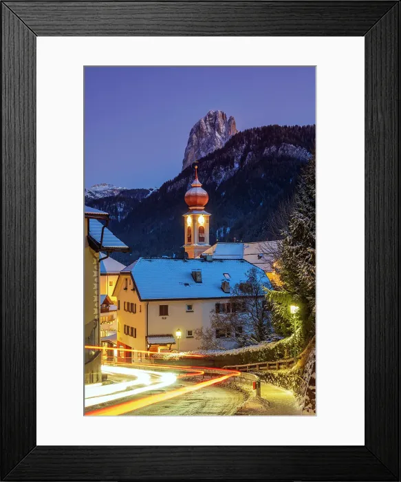 Framed Print : Ortisei - St. Ulrich, South Tyrol, Italy Framed Print : Ortisei - St. Ulrich, South Tyrol, Italy