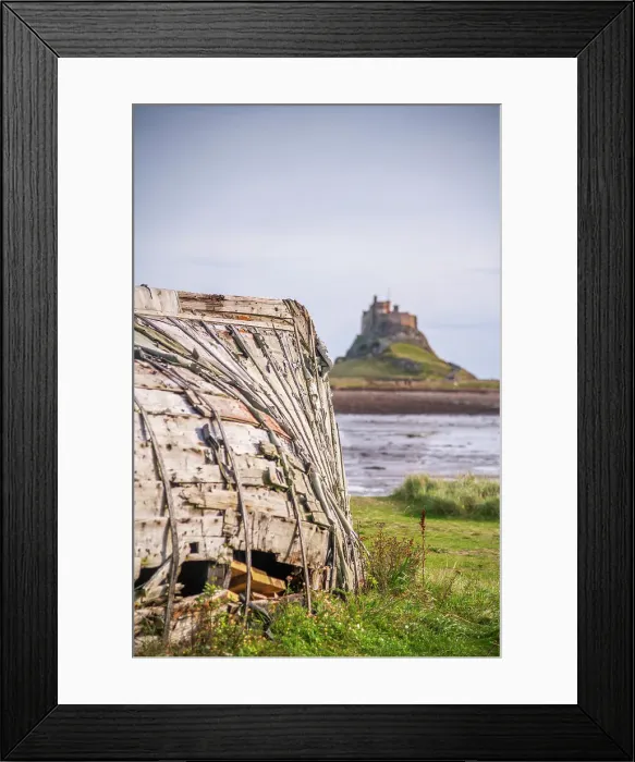 Framed Print : UK, England, Northumberland, Holy Island, Lindisfarne, Lindisfarne Castle Framed Print : UK, England, Northumberland, Holy Island, Lindisfarne, Lindisfarne Castle