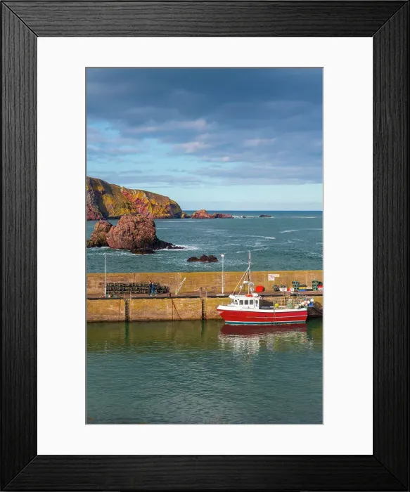 Framed Print : UK, Scotland, Scottish Borders, St. Abbs, St. Abbs Harbour Framed Print : UK, Scotland, Scottish Borders, St. Abbs, St. Abbs Harbour