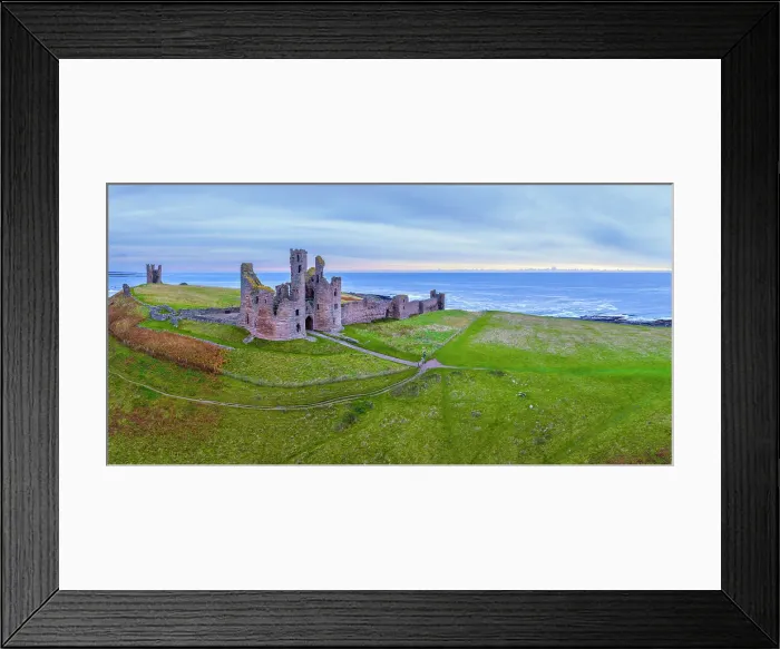 Framed Print : UK, England, Northumberland, Dunstanburgh Castle Framed Print : UK, England, Northumberland, Dunstanburgh Castle