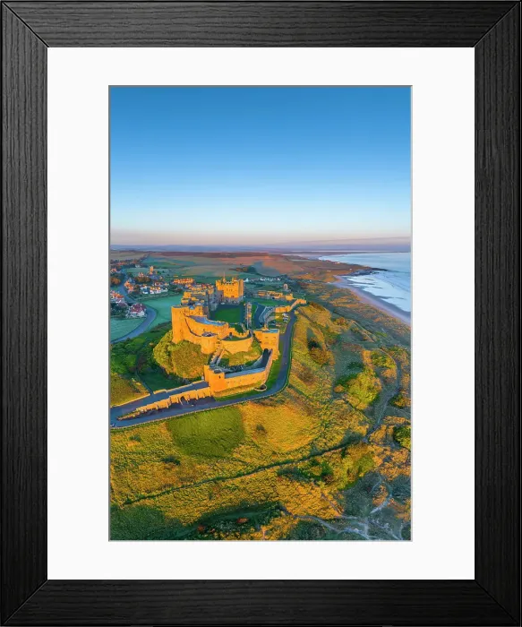Framed Print : UK, England, Northumberland, Bamburgh, Bamburgh Beach, Bamburgh Castle Framed Print : UK, England, Northumberland, Bamburgh, Bamburgh Beach, Bamburgh Castle