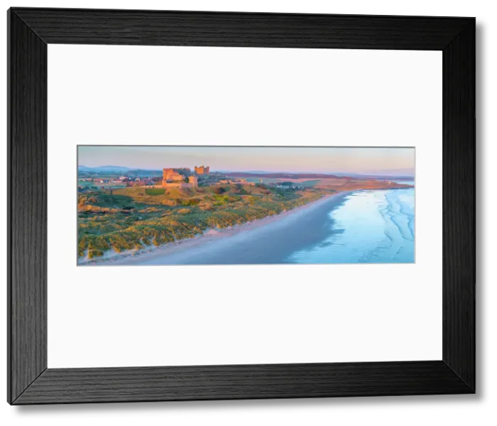 Framed Print : UK, England, Northumberland, Bamburgh, Bamburgh Beach, Bamburgh Castle Framed Print : UK, England, Northumberland, Bamburgh, Bamburgh Beach, Bamburgh Castle