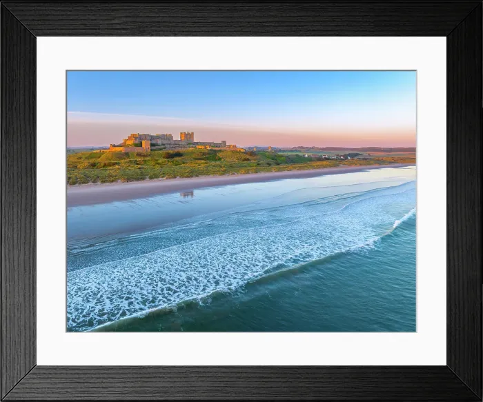 Framed Print : UK, England, Northumberland, Bamburgh, Bamburgh Beach, Bamburgh Castle Framed Print : UK, England, Northumberland, Bamburgh, Bamburgh Beach, Bamburgh Castle