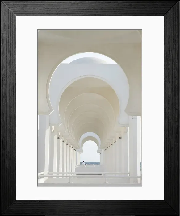 Framed Print : Al Rahmah Mosque, Jeddah Corniche, Jeddah, Makkah Province, Saudi Arabia Framed Print : Al Rahmah Mosque, Jeddah Corniche, Jeddah, Makkah Province, Saudi Arabia