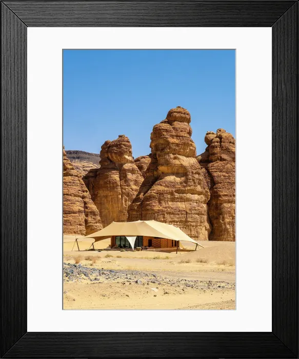 Framed Print : Banyan Tree resort, Ashar Valley, Al-Ula, Medina Province, Saudi Arabia Framed Print : Banyan Tree resort, Ashar Valley, Al-Ula, Medina Province, Saudi Arabia