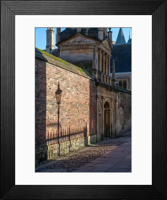 Framed Print : UK, England, Cambridgeshire, Cambridge, Senate House Passage, Gonville & Caius College, Gate of Honour Framed Print : UK, England, Cambridgeshire, Cambridge, Senate House Passage, Gonville & Caius College, Gate of Honour
