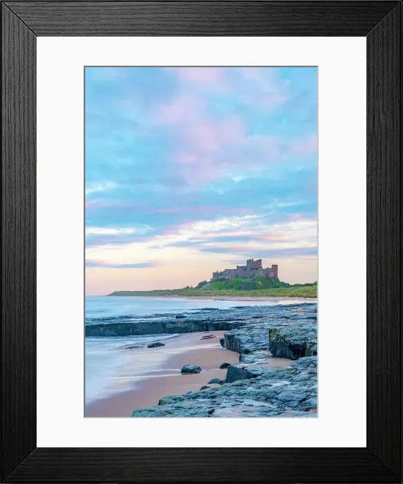 Framed Print : UK, England, Northumberland, Bamburgh, Bamburgh Beach, Bamburgh Castle Framed Print : UK, England, Northumberland, Bamburgh, Bamburgh Beach, Bamburgh Castle