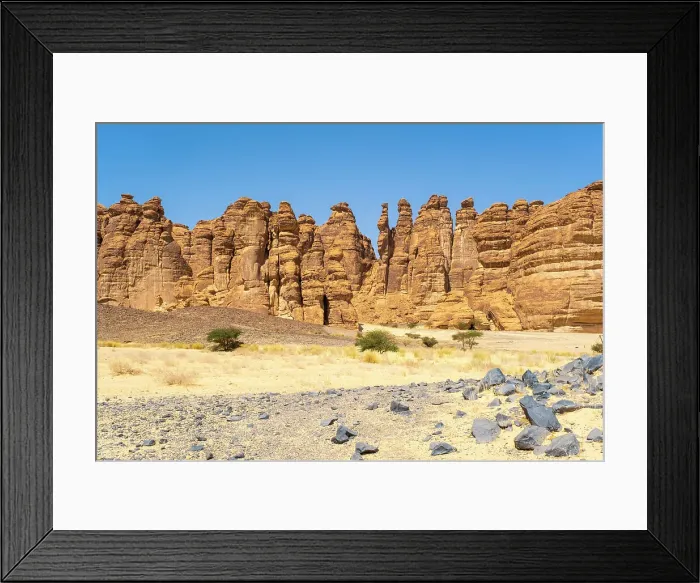 Framed Print : Ashar Valley, Al-Ula, Medina Province, Saudi Arabia