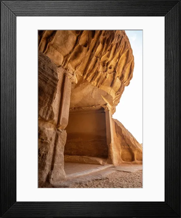 Framed Print : The Diwan meeting hall at Jabal Ithlib, Hegra (Mada'in Salih / Al-Hijr) archaeological site (UNESCO World Heritage Site), Al-Ula, Medina Province, Saudi Arabi Framed Print : The Diwan meeting hall at Jabal Ithlib, Hegra (Mada'in Salih / Al-Hijr) archaeological site (UNESCO World Heritage Site), Al-Ula, Medina Province, Saudi Arabi