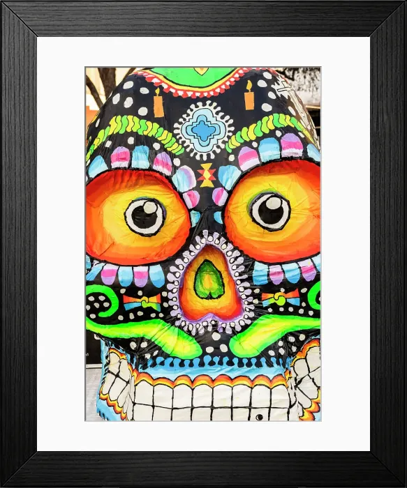Framed Print : Day of the Dead Festival, San Antonio, Texas, USA