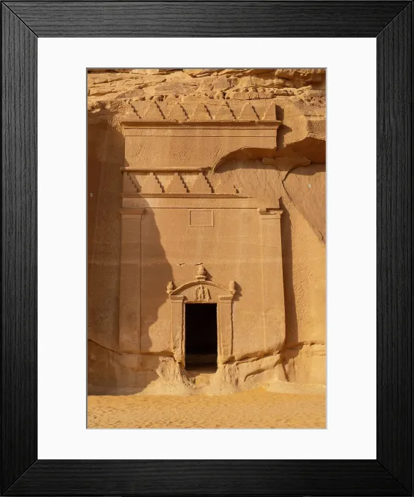 Framed Print : Nabatean tombs at Jabal Al Banat, Hegra (Mada'in Salih / Al-Hijr) archaeological site (UNESCO World Heritage Site), Al-Ula, Medina Province, Saudi Arabia Framed Print : Nabatean tombs at Jabal Al Banat, Hegra (Mada'in Salih / Al-Hijr) archaeological site (UNESCO World Heritage Site), Al-Ula, Medina Province, Saudi Arabia