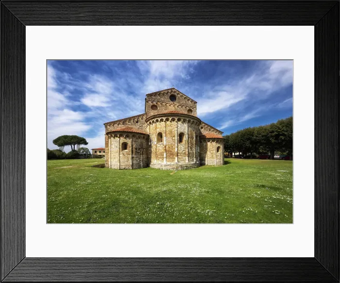 Framed Print : Basilica of St. Peter the Apostle, province of Pisa, Tuscany, Italy Framed Print : Basilica of St. Peter the Apostle, province of Pisa, Tuscany, Italy