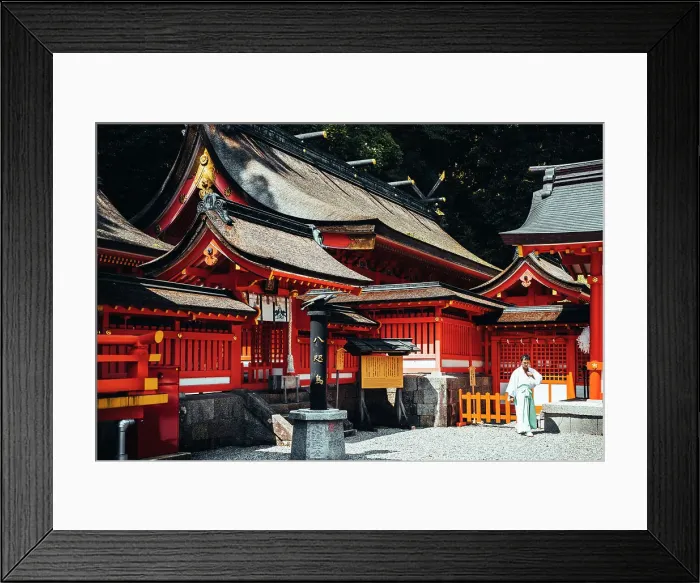 Framed Print : Kumano Kodo pilgrimage route, Kumano Nachi Taisha World heritage, Japan Framed Print : Kumano Kodo pilgrimage route, Kumano Nachi Taisha World heritage, Japan