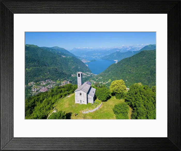 Framed Print : Lake Como viewed from San Zeno hermitage on the top of Intelvi Valley in summer. Cerano d'Intelvi, Como distric, Lake Como, Lombardy, Italy Framed Print : Lake Como viewed from San Zeno hermitage on the top of Intelvi Valley in summer. Cerano d'Intelvi, Como distric, Lake Como, Lombardy, Italy