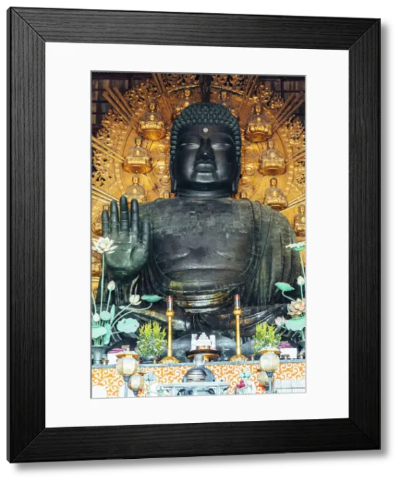 Framed Print : Todaiji Temple, Great Buddha Vairocana (Daibutsu), Nara, Honshu, Japan Framed Print : Todaiji Temple, Great Buddha Vairocana (Daibutsu), Nara, Honshu, Japan