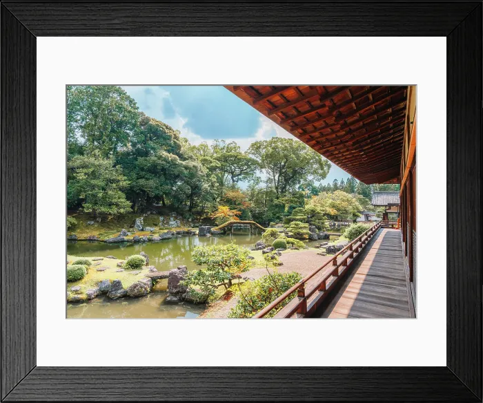 Framed Print : Daigo-ji, japanese zen garden, Kyoto, Japan Framed Print : Daigo-ji, japanese zen garden, Kyoto, Japan