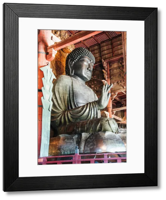 Framed Print : Todaiji Temple, Great Buddha Vairocana (Daibutsu), Nara, Honshu, Japan Framed Print : Todaiji Temple, Great Buddha Vairocana (Daibutsu), Nara, Honshu, Japan