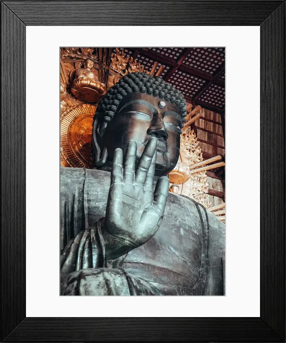 Framed Print : Todaiji Temple, Great Buddha Vairocana (Daibutsu), Nara, Honshu, Japan Framed Print : Todaiji Temple, Great Buddha Vairocana (Daibutsu), Nara, Honshu, Japan