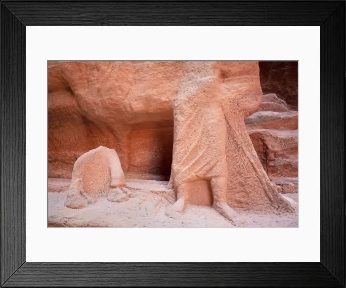 Framed Print : The Camel Caravan relief sculpture carved in the stone of the Petra Siq gorge, Jordan, Middle East. Recognized as a UNESCO World Heritage Site in 1985 Framed Print : The Camel Caravan relief sculpture carved in the stone of the Petra Siq gorge, Jordan, Middle East. Recognized as a UNESCO World Heritage Site in 1985