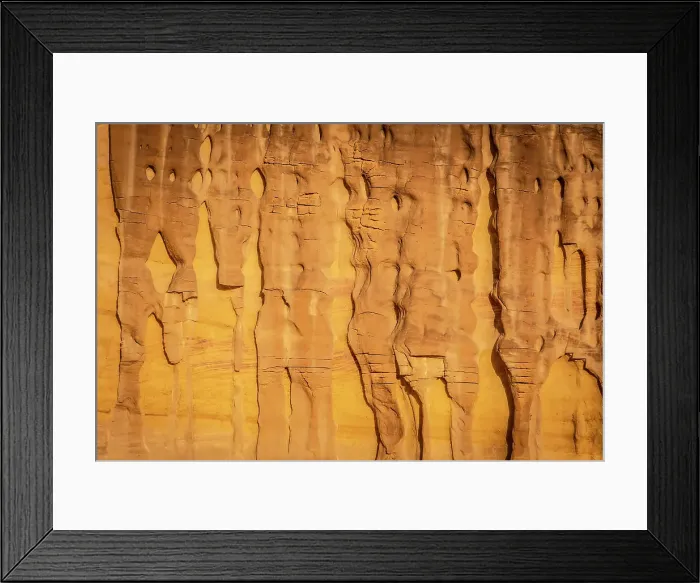 Framed Print : Sandstone rocks in Ashar Valley, Al-Ula, Medina Province, Saudi Arabia