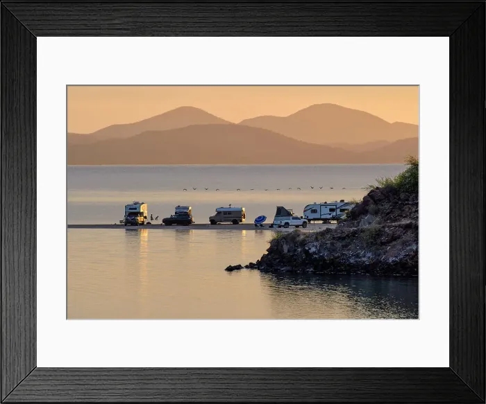 Framed Print : Mexico, Baja California, Sur, Bahia Concepcion Framed Print : Mexico, Baja California, Sur, Bahia Concepcion